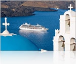 Sailing by Mykonos, Greece on Mediterranean Europe Cruises- Princess Cruises