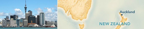 Auckland, New Zealand : Embarkation Port
