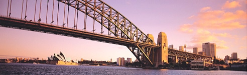Harbour Bridge, Sydney Australia : Embarkation Ports