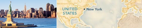 New York City, New York : Embarkation Port