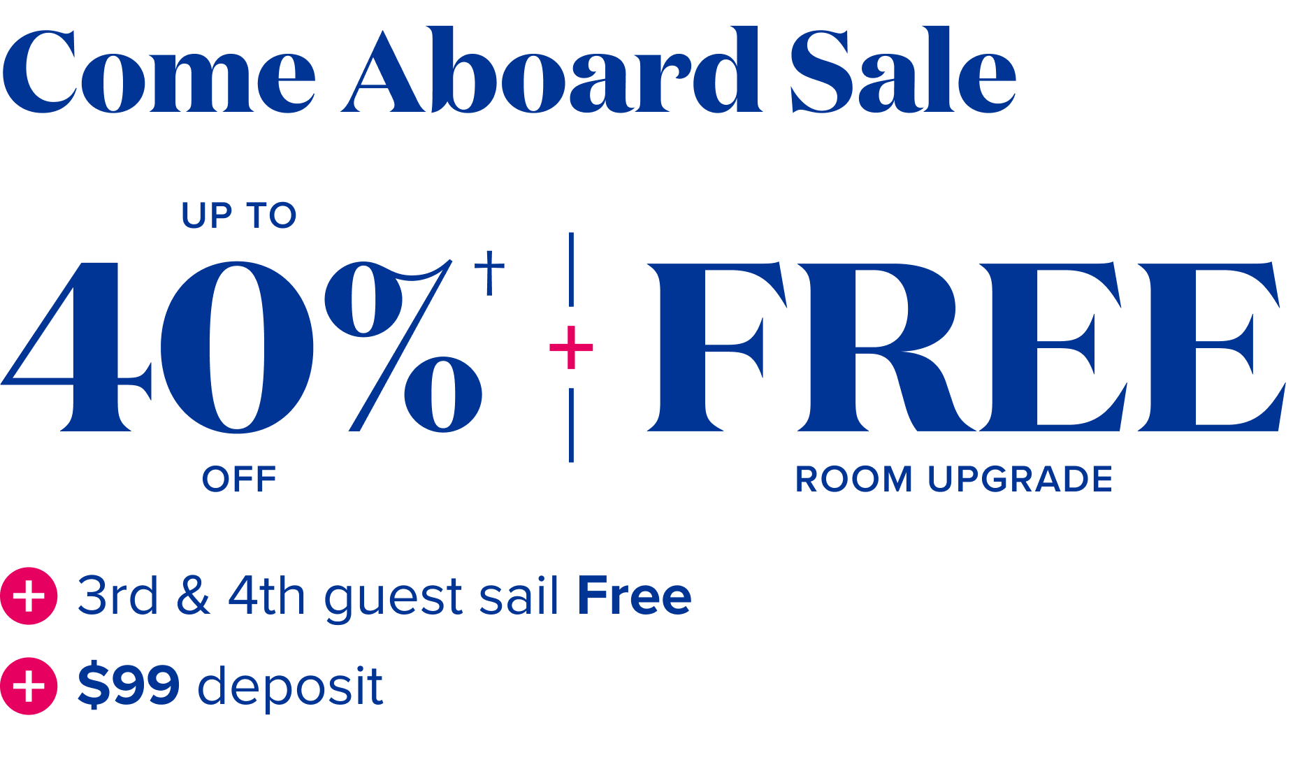 Come aboard sale Lock Up