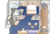 suite stateroom diagram