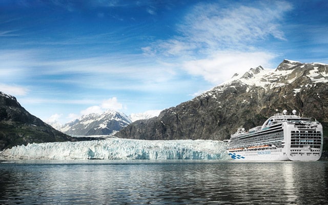 glacier bay from cruise ship