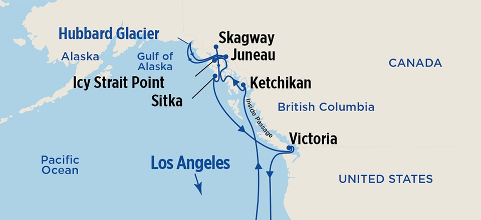 14-Day Alaska Cruises from Los Angeles - Princess Cruises