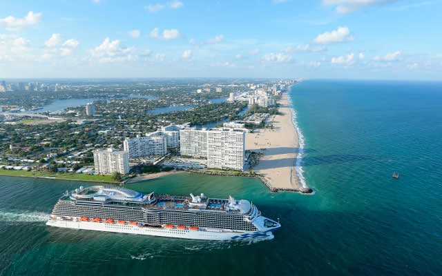 princess cruise ships out of fort lauderdale