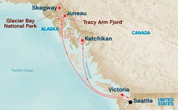 7 Day Roundtrip Seattle Alaska Cruises on Grand Princess From $598 US ...