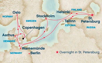 12 Day Scandinavia and Russia Cruises From $2209 US! Special Offer by ...