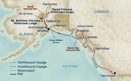 11 Day Alaska Cruise Tour Special with Princess From $1898 US! Special ...