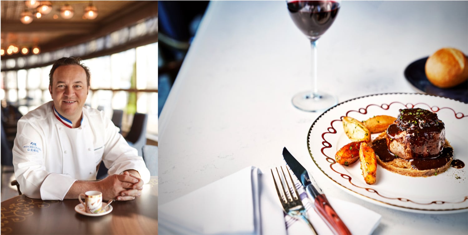 Princess Cruises Introduces La Mer Restaurant by Three Michelin Star ...