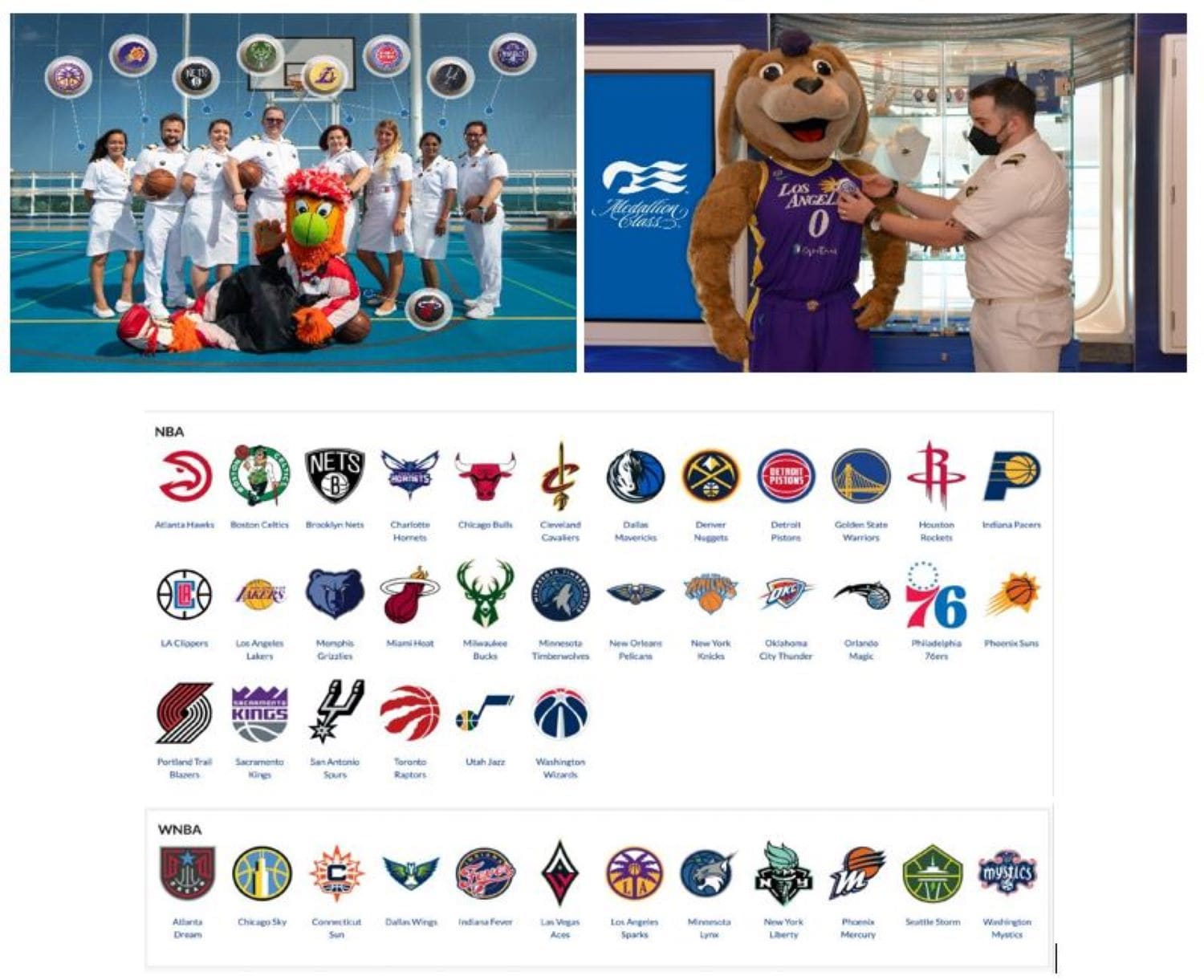 Princess Cruises Agreement with NBA Properties Lets Guests Customize